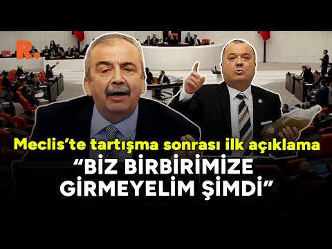 Meclis'e ara verdiren 'su kavgası' sonrası Sırrı Süreyya Önder'den ilk açıklama