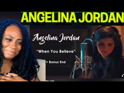 First Time Hearing Angelina Jordan's rise to stardom!  “When You Believe "Reaction