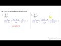 Ratio and Factorial Tests in Series