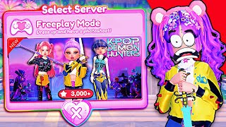*New* KPOP DEMON HUNTERS Collab & Items ADDED To THIS DTI COPY... 😭 | ROBLOX Dress to Impress