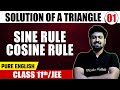Triangle Properties and Trigonometric Identities