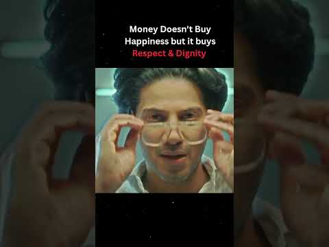 Money Doesn't Buy Happiness but it buys Respect & Dignity #lifelessons #motivation #shortsviral