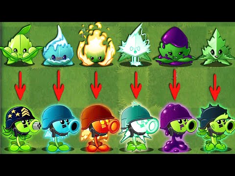 Random 28 PEA & Mint Plants Battlez - Who Will Win? - Pvz 2 Plant vs Plant