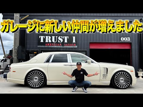 プライベートガレージにロールスロイスファントムが仲間入り!内外装レビュー!ファントムで駅前ドライブ!KINGさん【くるま小僧】
