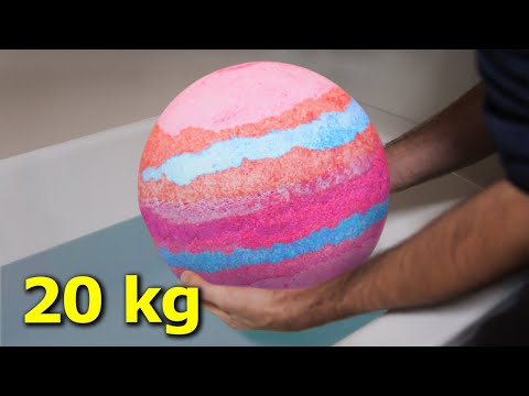 Vyrobil Jsem NEJVĚTŠÍ Šumivou BOMBU DO VANY Na Světě