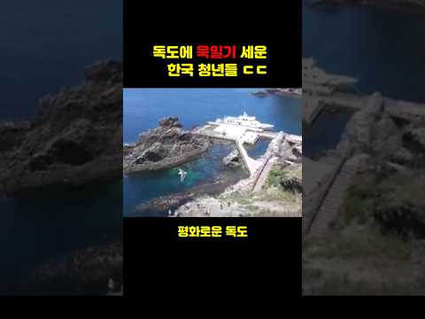 한국인이 독도에 전범기 세워 놓은 이유 ㄷㄷ