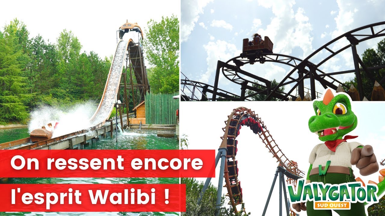 Découverte de Walygator Sud Ouest, ex Walibi Sud Ouest