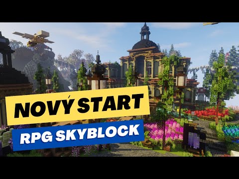 Majnuj Skyblock - restart a velký update