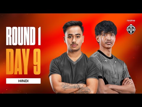 [HINDI] realme BMPS 2025 | Group E & F | Round 1 - Day 9