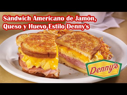 Receta Auténtica del Sándwich Americano de Jamón, Queso y Huevo Estilo Denny's