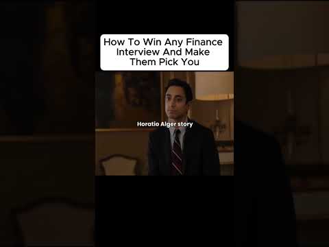 How To Win Any Finance Interview And Make Them Pick You