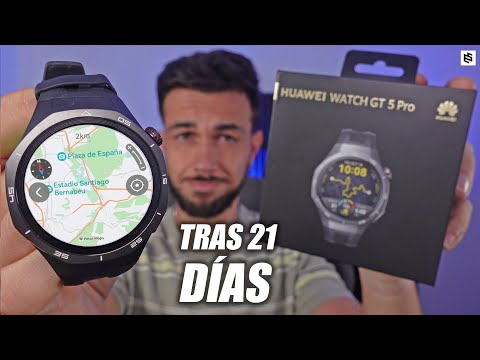 CASI PERFECTO!🥇Huawei WATCH GT 5 PRO: Review Tras 21 DÍAS