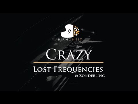 Lost Frequencies & Zonderling – Crazy – Piano Karaoke / Sing Along / Cover with Lyrics