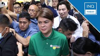 YouTube video thumbnail: Sara Duterte: I’m Fully Represented, no Reason to Attend Trial