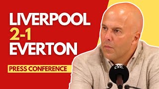 LIVERPOOL 2-1 EVERTON | Arne Slot Press Conference