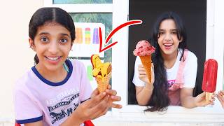 شفا و غزل فتحوا محل ايسكريم ! Ice cream shop