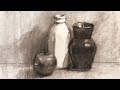 Exploring Local Colors in Charcoal Drawing