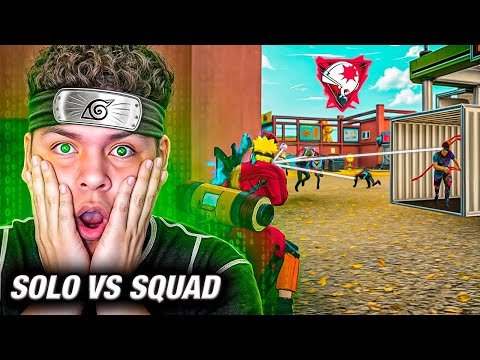 NARUTO VS ESCUADRA en CLASIFICATORIA !! Free Fire