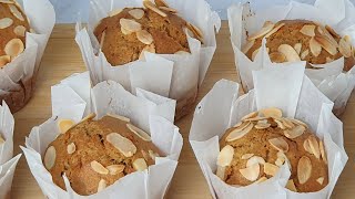 EASY AND YUMMY MUFFINS | ALMOND AND CARROT MUFFINS