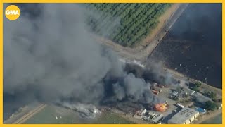 7 missing after stunning explosion at fireworks warehouse