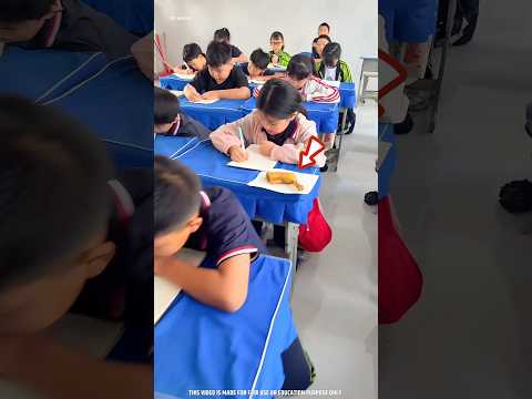 The teacher fed all the students for free 🍛🥹 | #students #jaidmeel