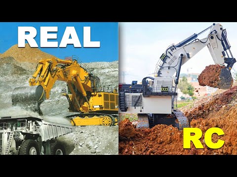 The Insane 300-lbs Liebherr 996 RC Excavator ⯮ BEST OF SHORTS (AUG 2024)