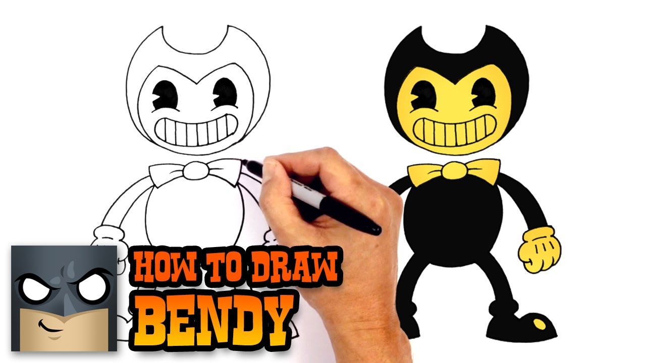 How to Draw Bendy - Bendy and the Ink Machine