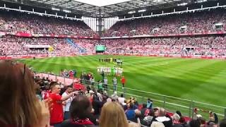 1. FC Köln vs Jan Regensburg Aufstiegspasty 2019