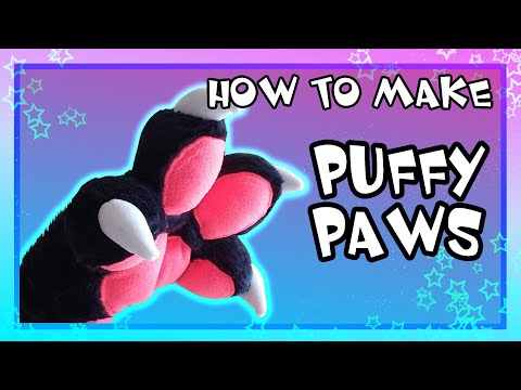 [HOW TO MAKE] Puffy Paws!