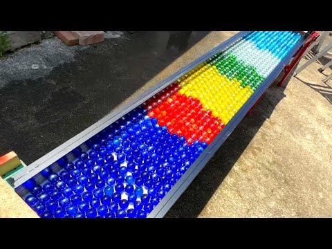 Marble Run Race ☆ Rainbow Marbles Original Course