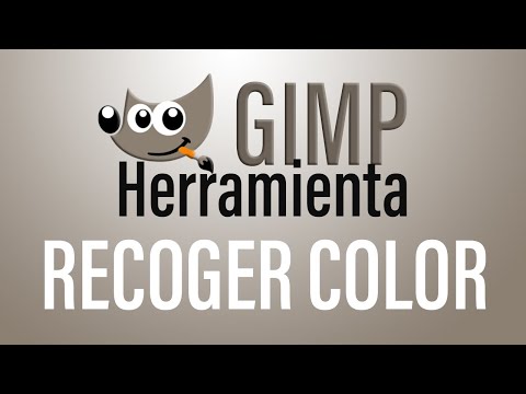 Herramienta RECOGER COLOR en Gimp