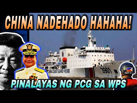 China nadehado sa PCG pinalayas sa WPS nawala ang angas!