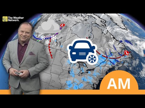 Canada's National Forecast: Squalls, Blizzards, and Dropping Temperatures | #WeatherAM