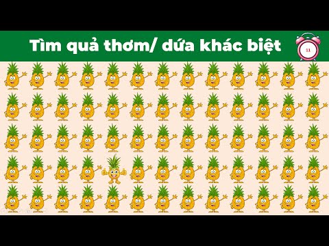 Trò chơi thử xem ai tinh mắt cùng cô Thanh Nấm | Tìm hình khác biệt | Trò chơi tìm hình khác biệt.