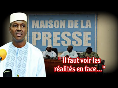 Intervention du PM Abdoulaye Maiga face aux Journalistes a la Maison de la Presse