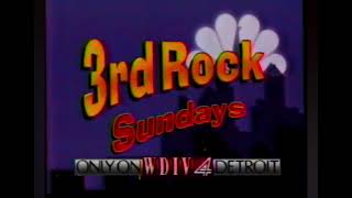 WDIV Detroit: September 3, 1995 3rd Rock from the Sun Promo