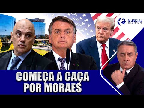 [19/02/25] Agora é para VALER. Trump ACIONA a JUSTIÇA americana CONTRA Alexandre de MORAES