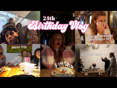 24th BIRTHDAY VLOG - Berlin City Trip & Birthday *Party* ✨