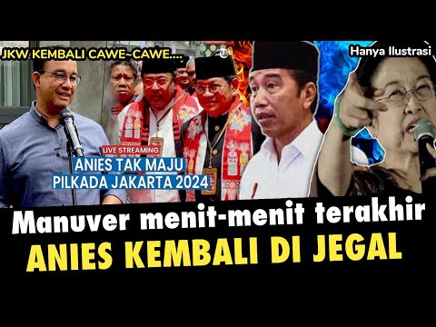 ANIES KEMBALI DI JEGAL‼️ANIES BIKIN JENGKEL SEISI ISTANA GAGAL MAJU DI PILKADA DKI