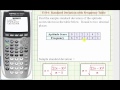 TI-84 Calculator Statistics Functions