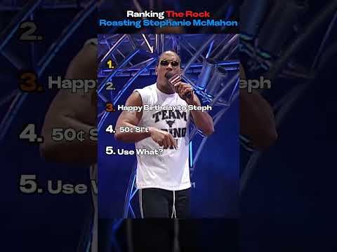 The Rock Roasting Stephanie McMahon