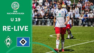 Werder Bremen U 19 vs. Hamburger SV U 19 | RE-LIVE | U 19-DFB-NACHWUCHSLIGA 25/26