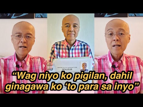 DOC WILLIE ONG TATAKBO BILANG SENADOR (Eleksyon 2025)