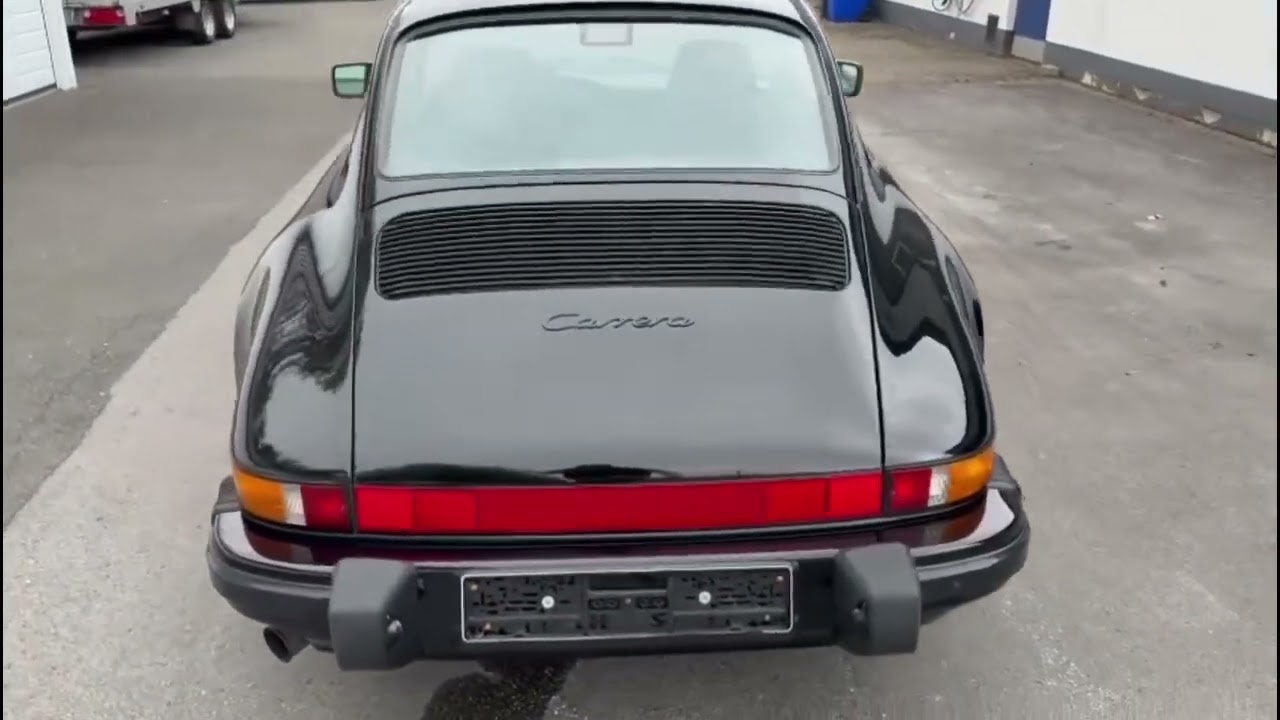 Aperçu vidéo du Porsche 911 Carrera 3.2 (1989)