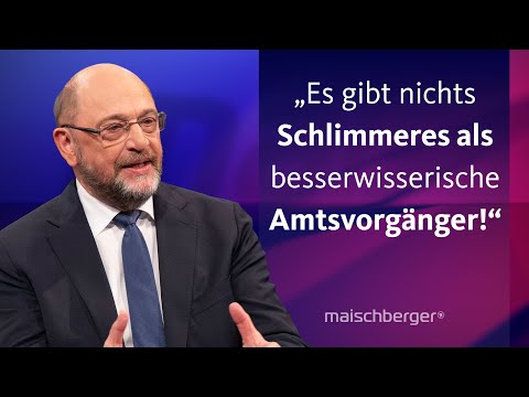 „Es kann auch eine Überraschung geben“: Martin Schulz über die K-Frage in der SPD | maischberger