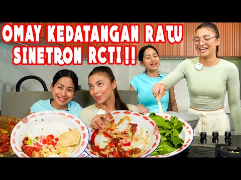 VLOG AWAL TAHUN, DI MASAKIN PETE RATU SINETRON ANGELA GILSHA!!