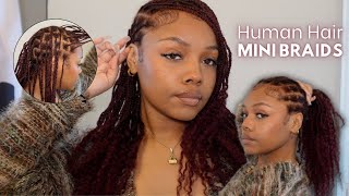 Reusing QVR kinky bulk hair for Mini Braids | Protective Styles