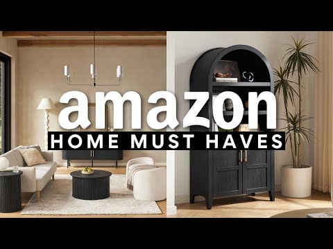 AMAZON HOME MUST HAVES! INTERIOR DESIGN TRENDS 2025!