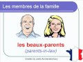 Termes de parenté en français