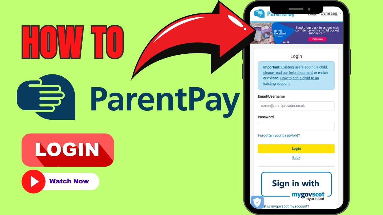 Payparent Login  UK 2025